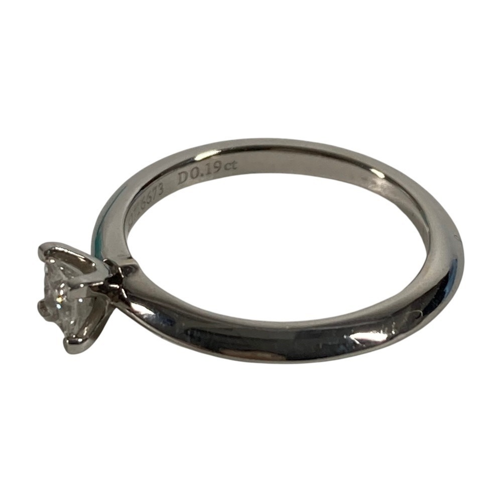 TIFFANY Authentic Silver Diamond Ring - Picture 3 of 9